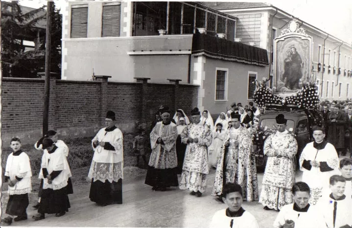 Comunità cristiana - Festa della Madonna degli infermi 1948