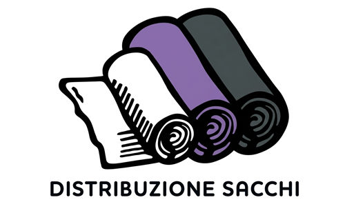 Modifica orari ed ufficio per la  distribuzione dei sacchetti rifiuti.