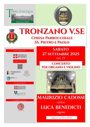 Concerto per Organo e Violino