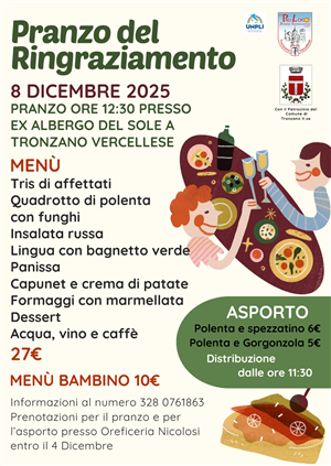 Pranzo del Ringraziamento